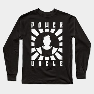 Power Uncle (Rays / White) Long Sleeve T-Shirt